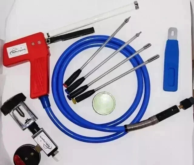 Cryogun Cryo Surgical Gun Otorhinolaryngology Gynecology With 5 Probes