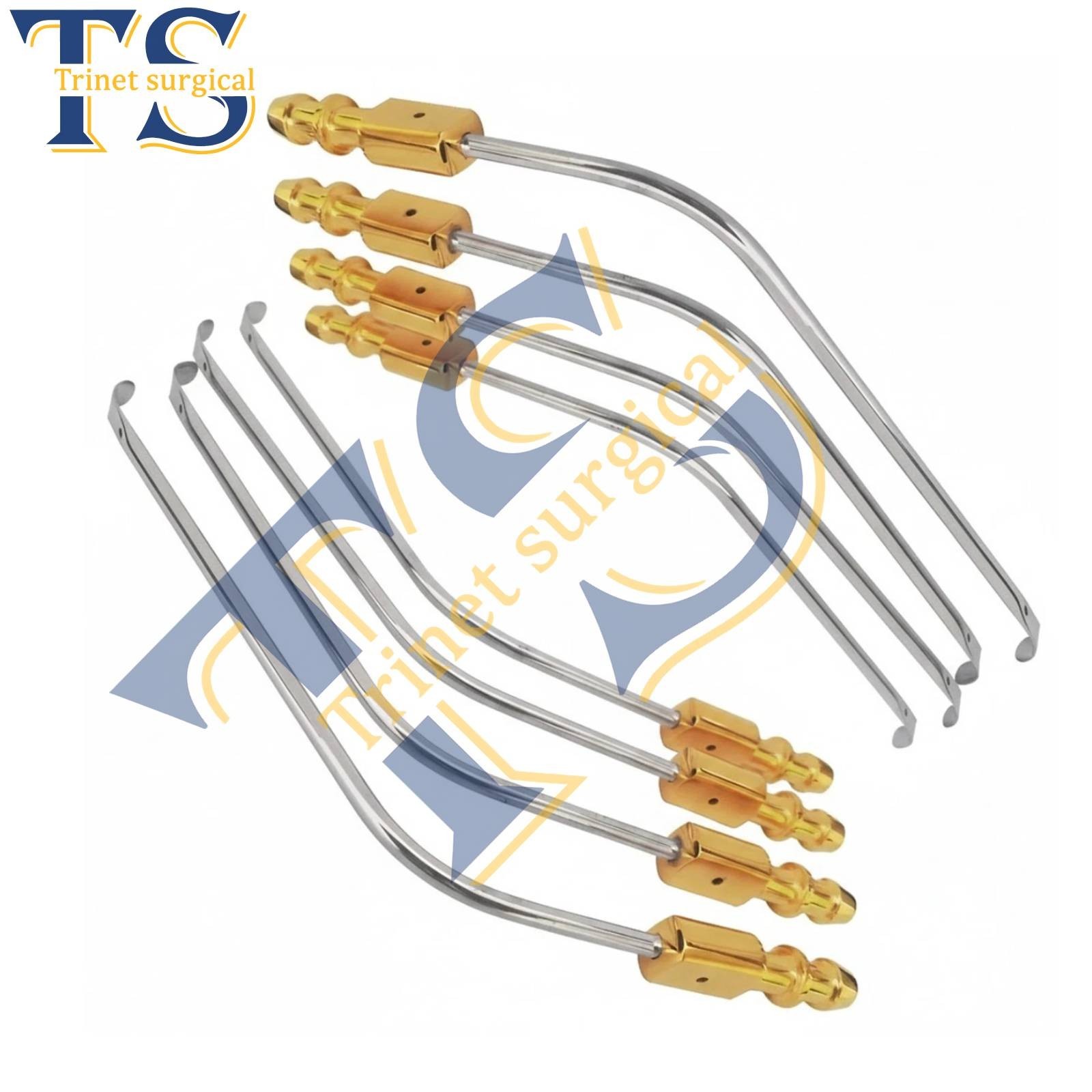 21.5cm Love Nerve Root Retractor with Suction Tube Professional Neuro Spine