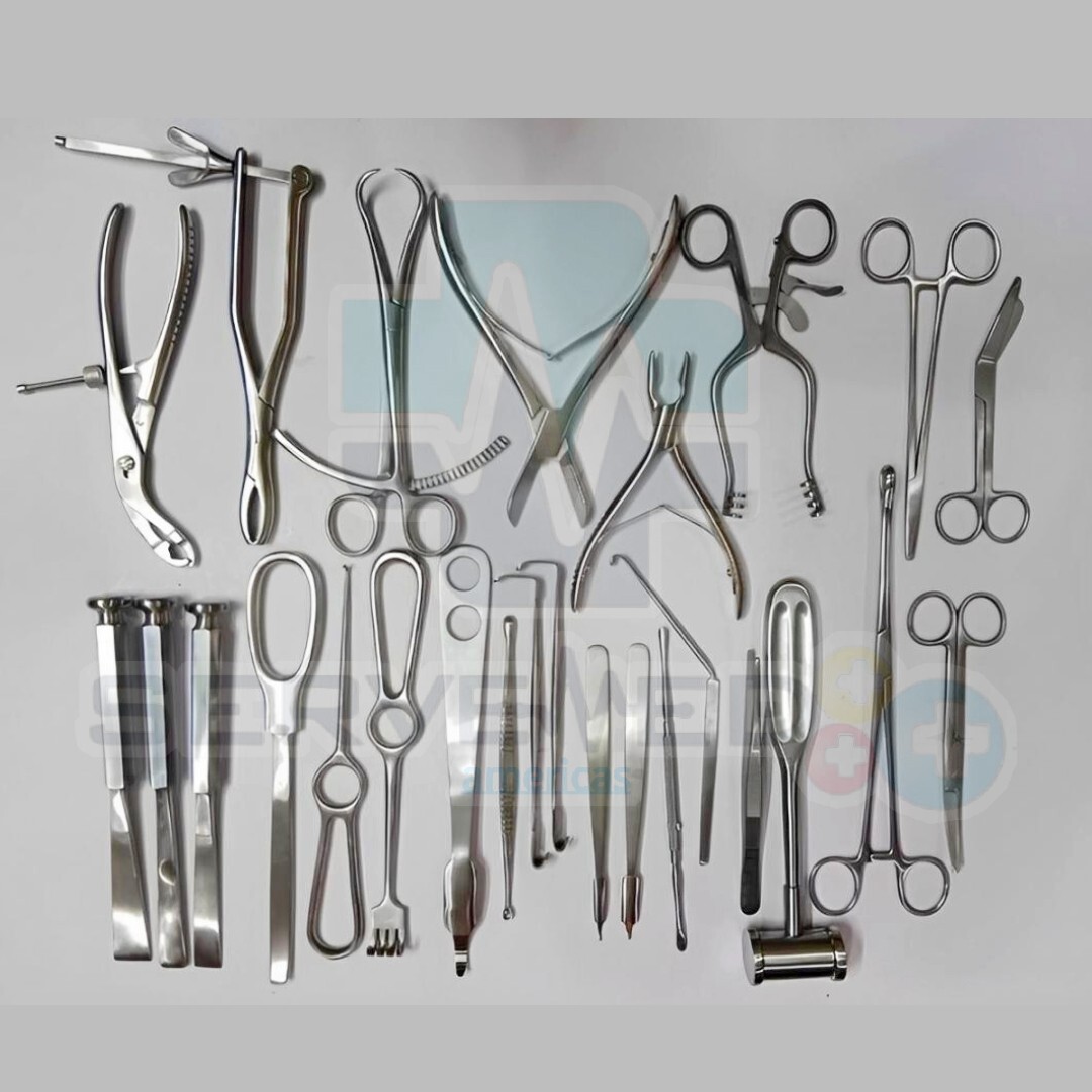 Basic Orthopedic Surgery Kit German Orthopedic Surgical instruments Set of 25 PC