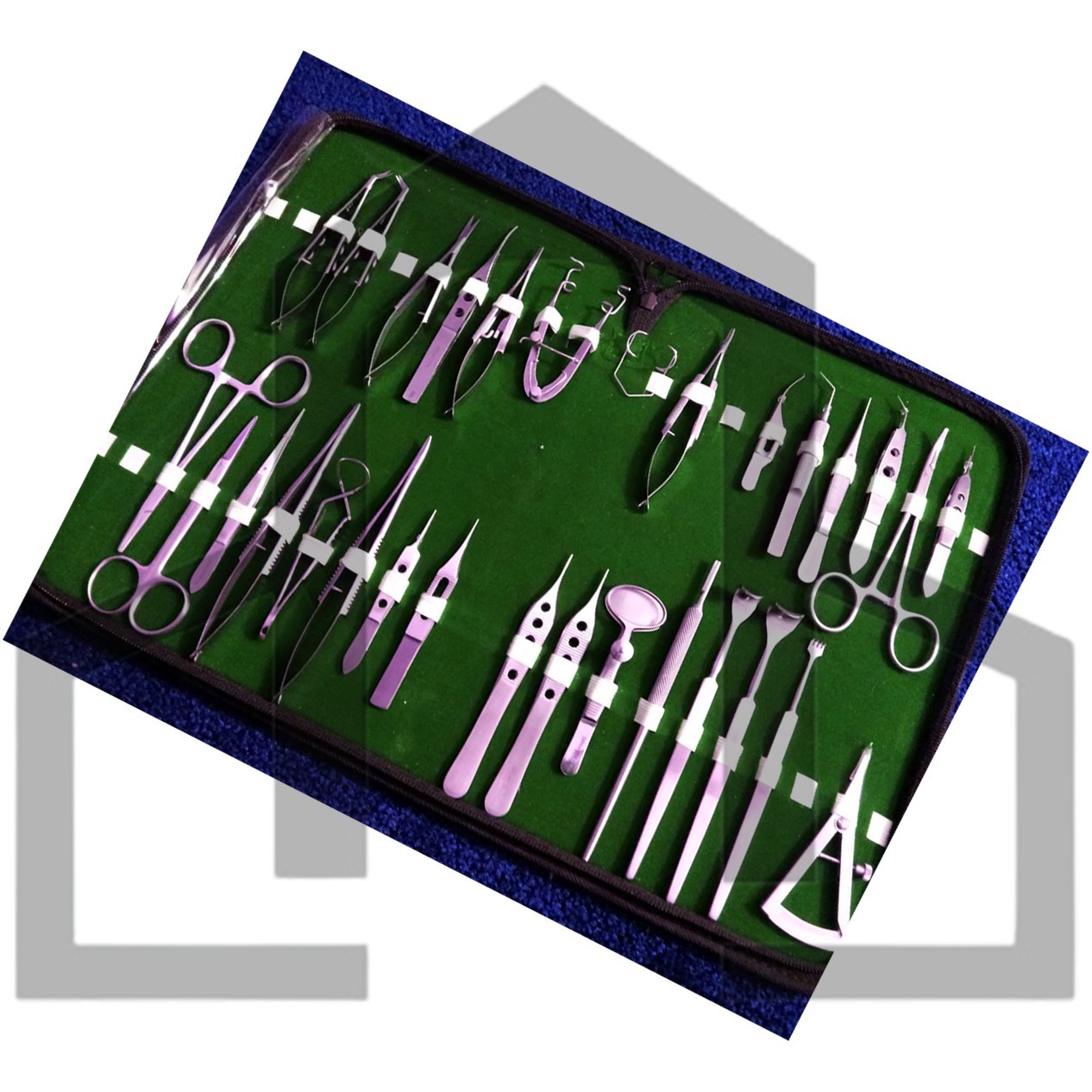 OPHTHALMIC Basic Eye Micro Surgery Kit O.R GRADE Surgical Instruments 30 Pcs