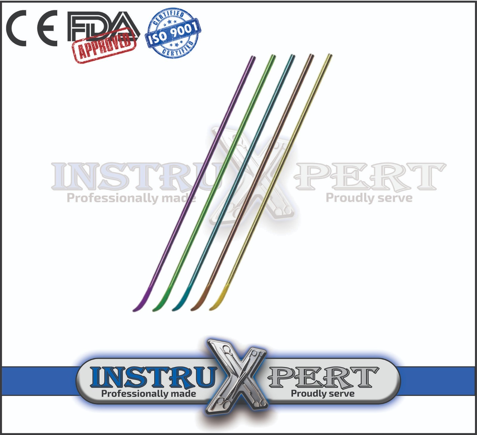 Orthopedic Titanium Elastic nail pack of 48 pcs surgical instrument