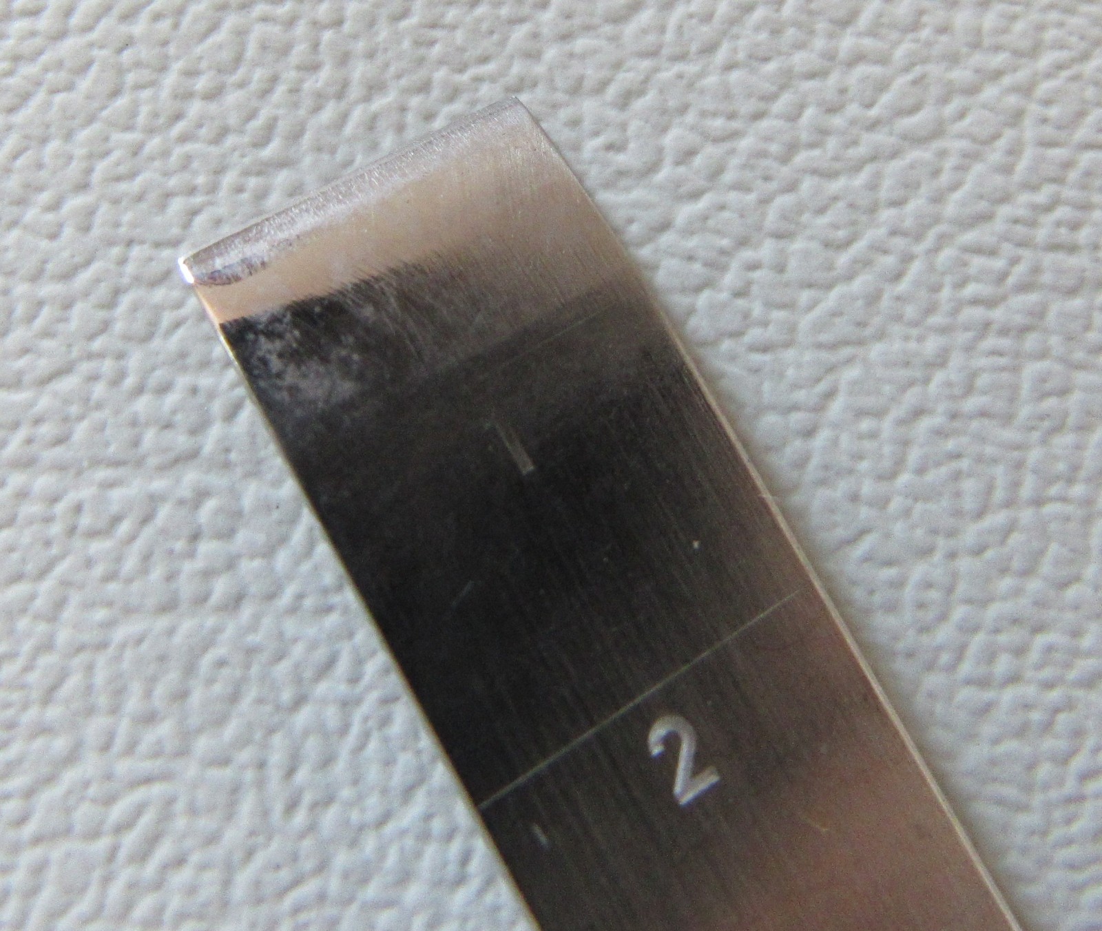 Aesculap OL304R Osteotome w/ Numerical Marks 12mm Overall Length 7″ Stainless