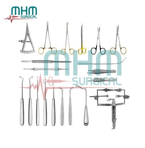 22 PCs Cleft & Palate Repair Surgical Instruments Set German Quality