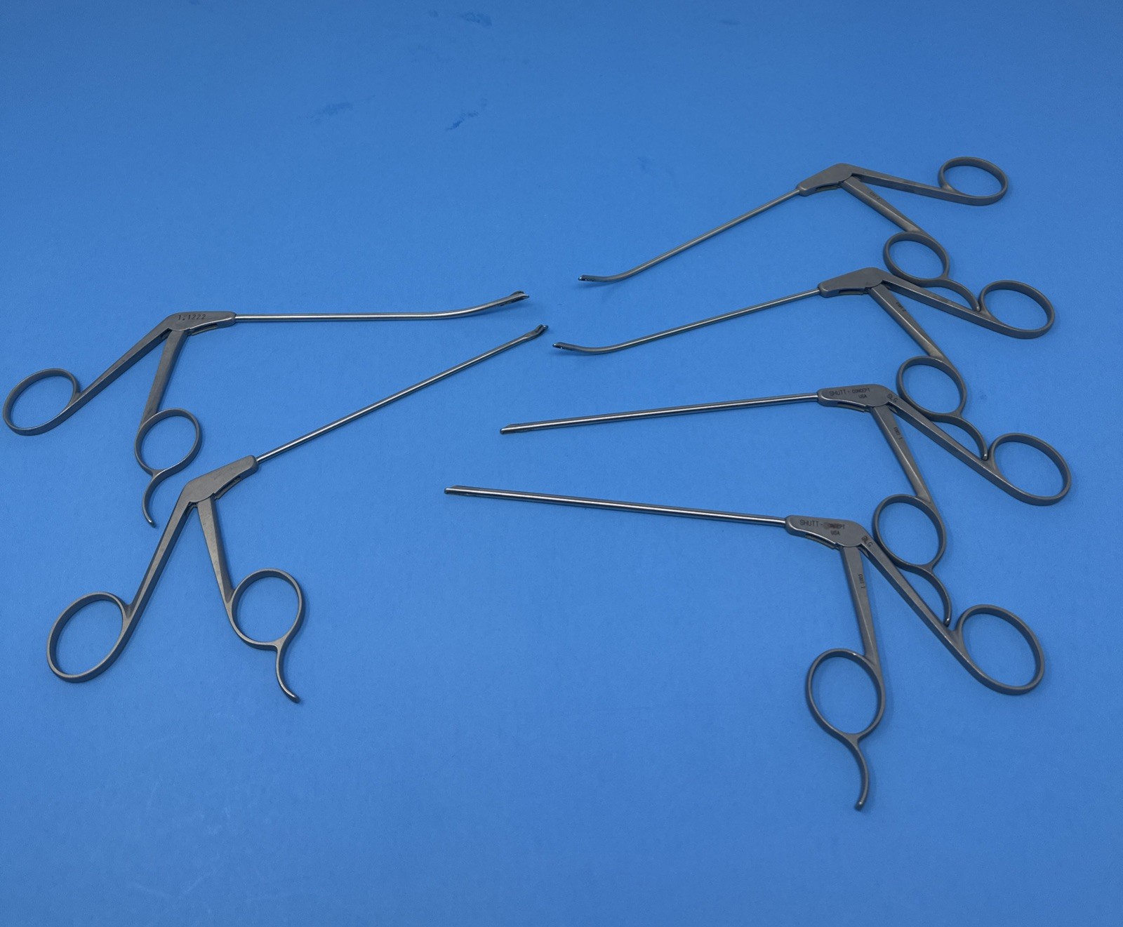(Lot of 6) Shutt Concept Forceps Arthroscopy Instruments