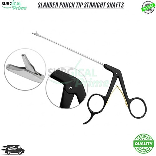 SLANDER PUNCH TIP STRAIGHT SHAFTS BLACK COATING SURGICAL INSTRUMENTS