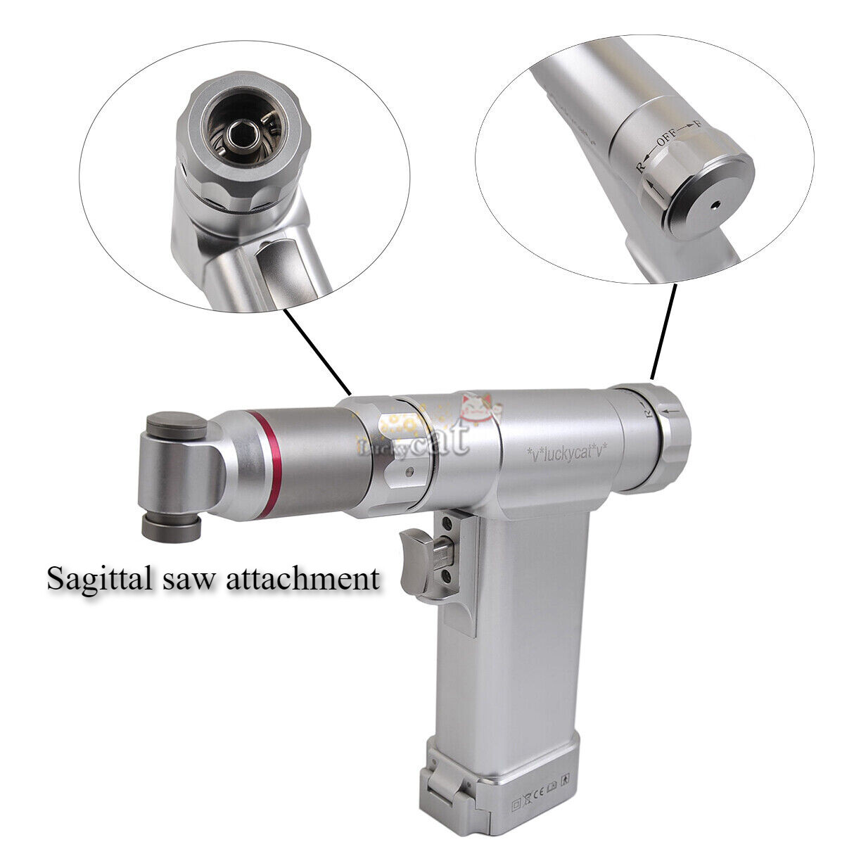 Multifunctional Orthopedic Drill AO 7.2V Power Drill Bit Saw Blades Veterinary