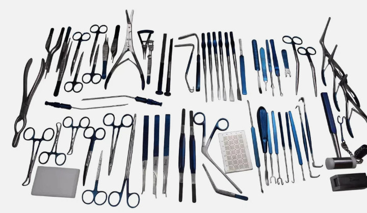 New Rhinoplasty Instruments Set Titanium Coated Nose Surgery Quality With Box