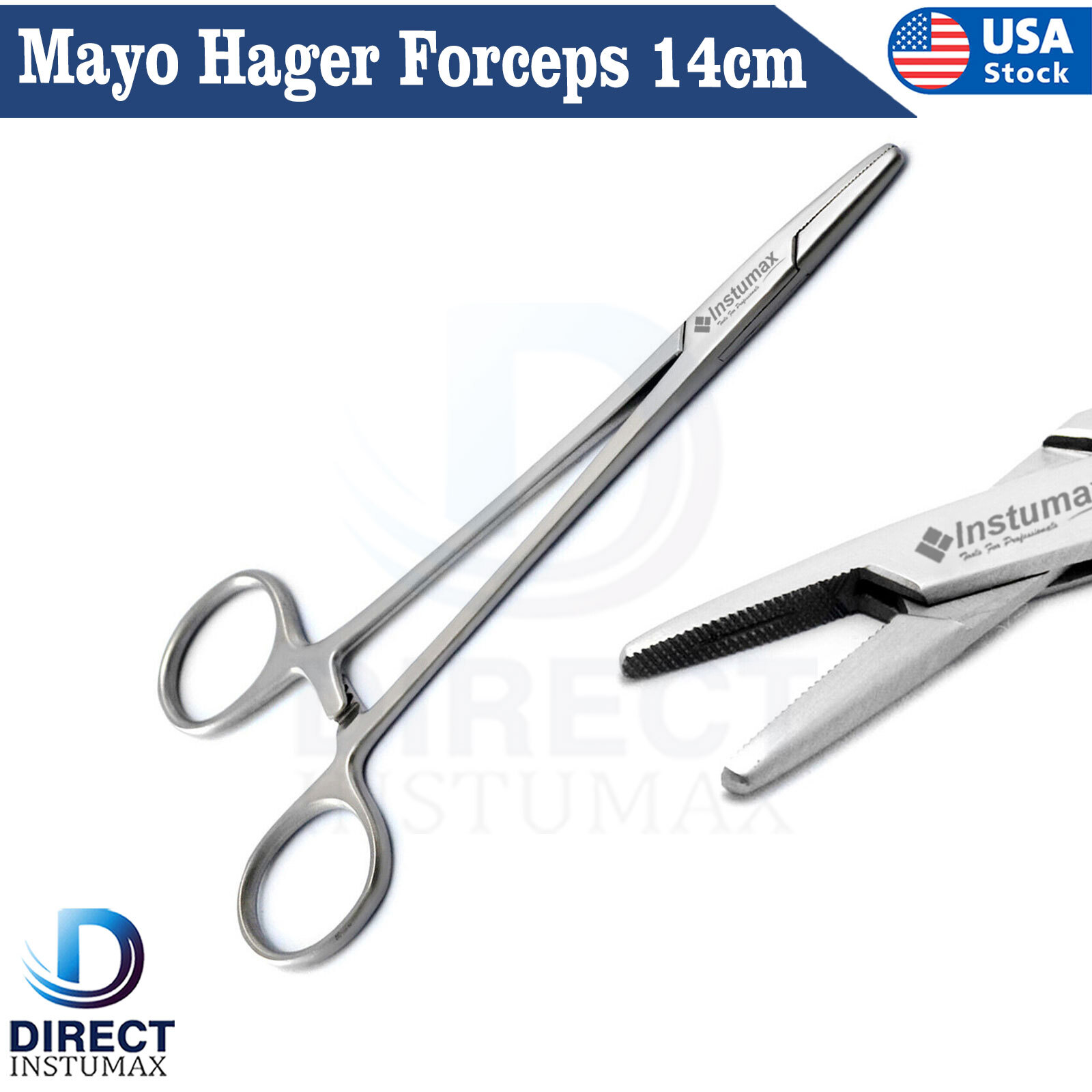 Mayo-Hegar Needle Holder Medical Suture Needles Surgeon Surgical Instruments