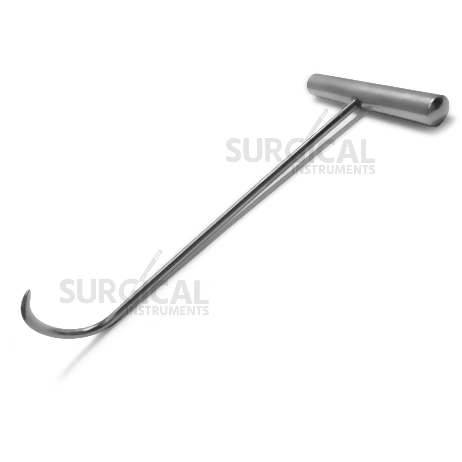 Bone Hook 8″ Sharp 20mm Deep Prong with T-Handle Stainless Steel German Grade