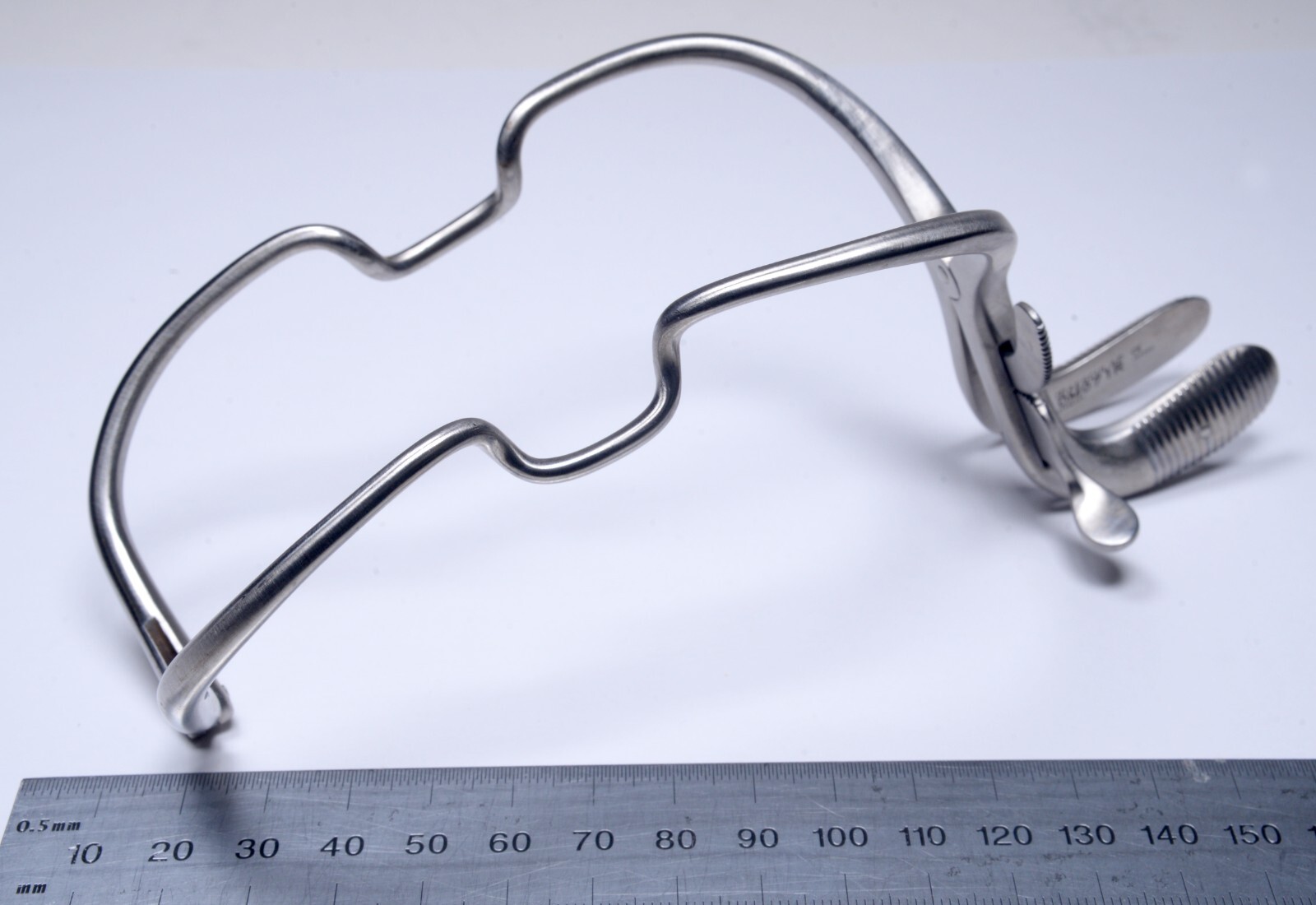 Aesculap #OM071R Whitehead Jennings Mouth Gag 4¼” Stainless Steel Surgical