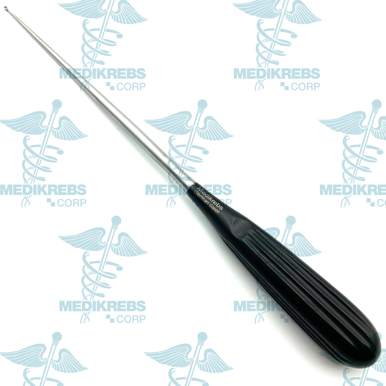 Spratt Brun Bone Curette Straight Fig. 00000 x 26 cm OR Grade German Steel