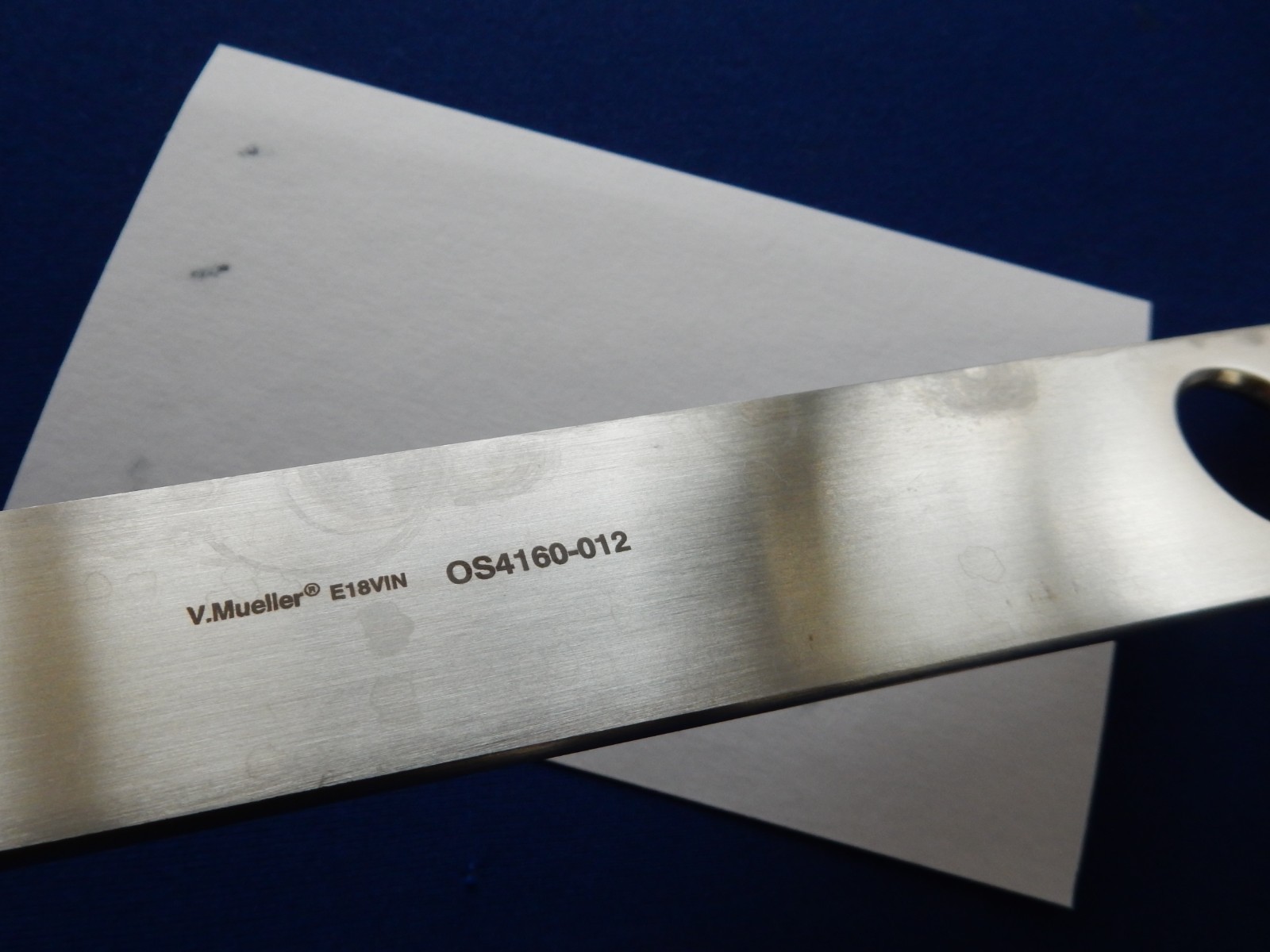 V.Mueller OS4160-012 Hohmann 22mm 120 Degree Curved Blade Retractor