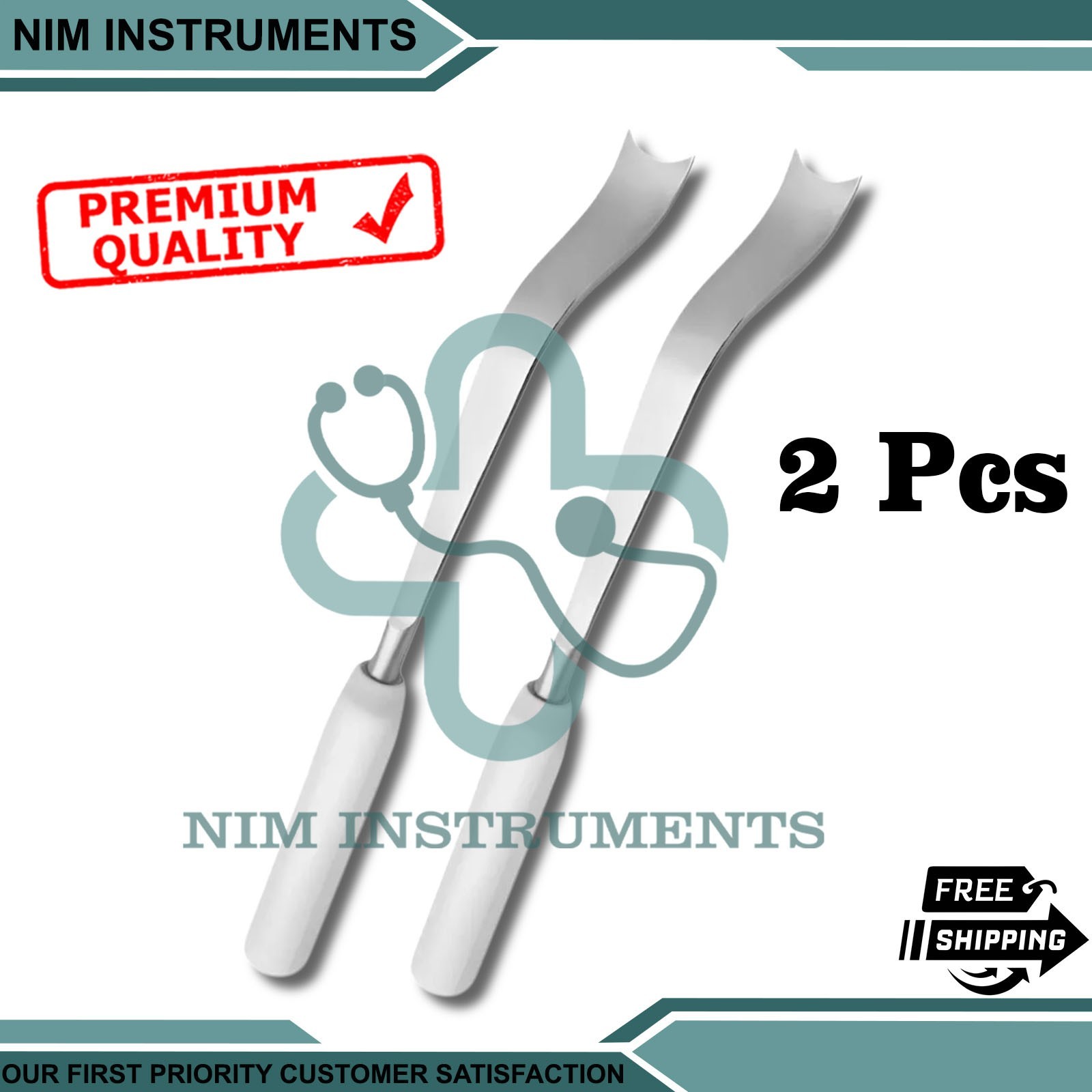Muller Femoral Forked Retractor 28mm Orthopedic Mueller-type Dislocation Lever