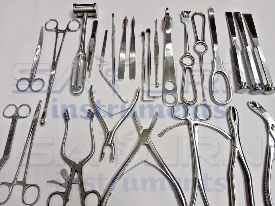 Basic Orthopedic Surgery Kit German Orthopedic Surgical instruments Set of 25 PC