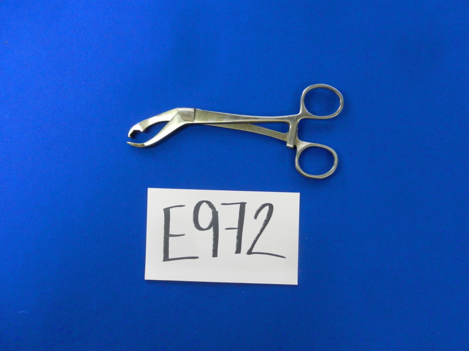 E972 V. Mueller Verbrugge Orthopedic Holding Forceps 17.1cm Length OS910-060