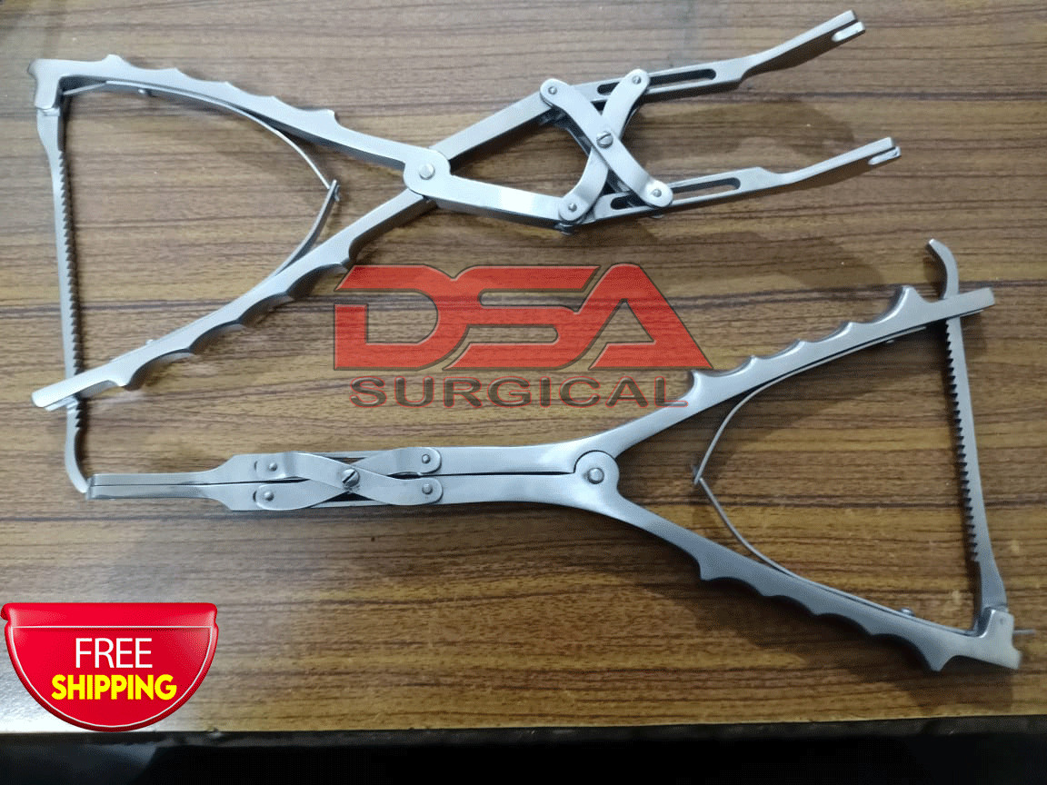 Rod Compressor Spine Orthopedic Surgical Instruments Set Of 2 Pcs