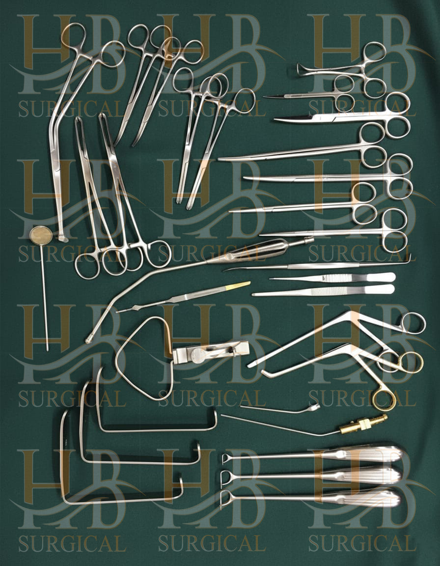 Tonsil & Adenoid Tray 30 Pcs Set Surgical Instruments High Quality