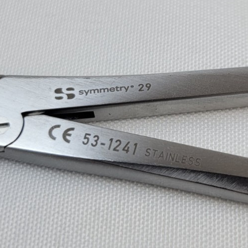 Symmetry 53-1241 Spurling Intervertebral Disc Rongeur, Angled Up, 4x10mm, 7″