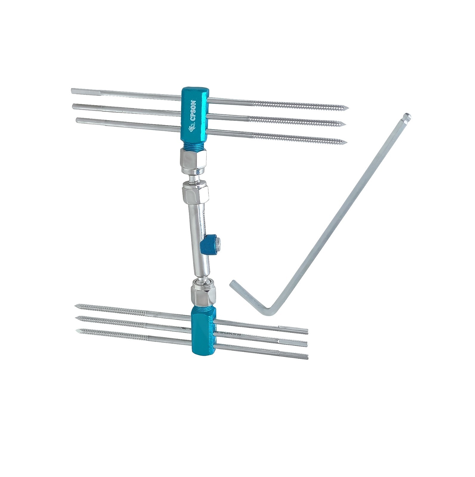 Veterinary Fracture Surgery Colles External Fixator 145mm Set with Allen Key