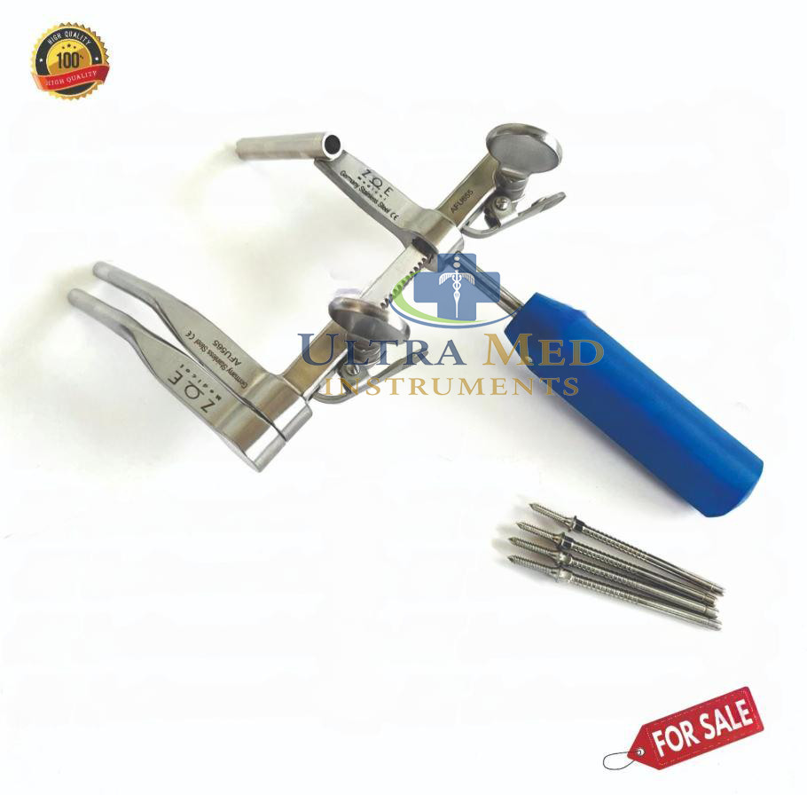 Caspar Cervical Distractor Set with Pins Neurosurgical Orthopedic Instruments