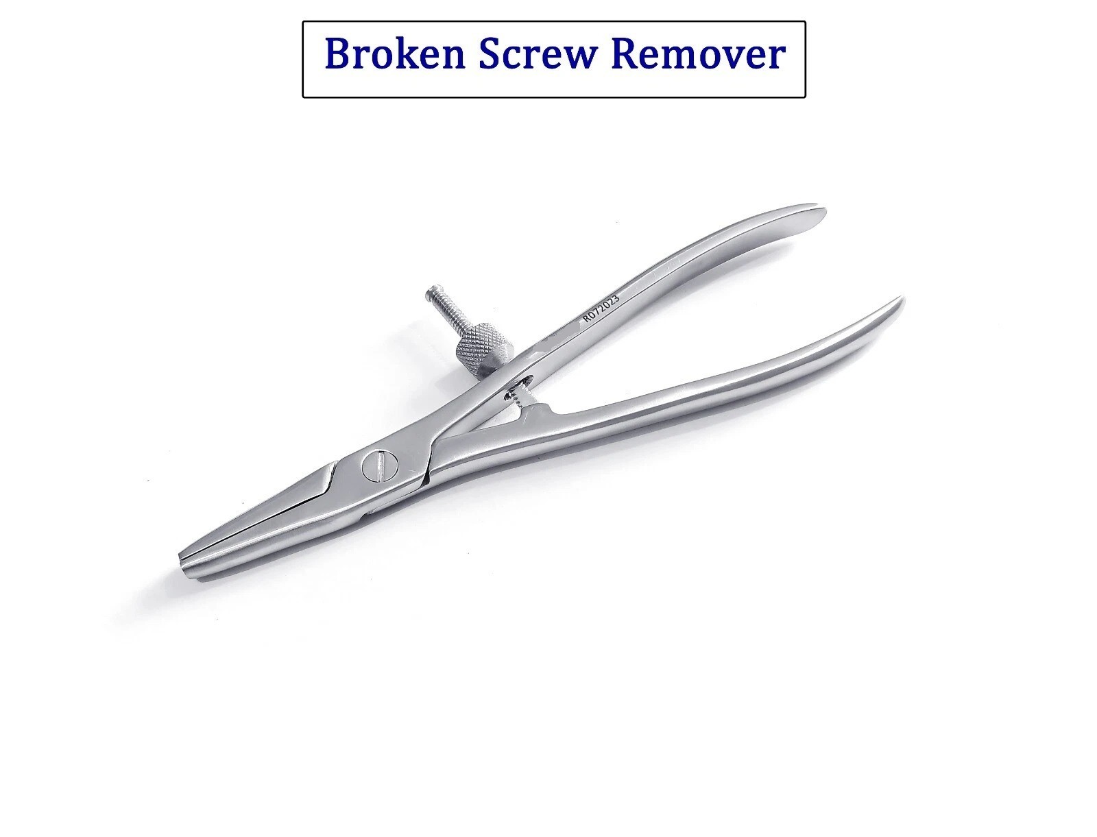 Broken Screw Removing Plier Veterinary Surgical SS Instruments