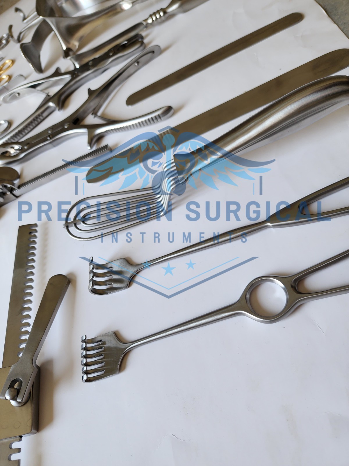 Open Thoracotomy Surgical Instruments Set of 35 pcs