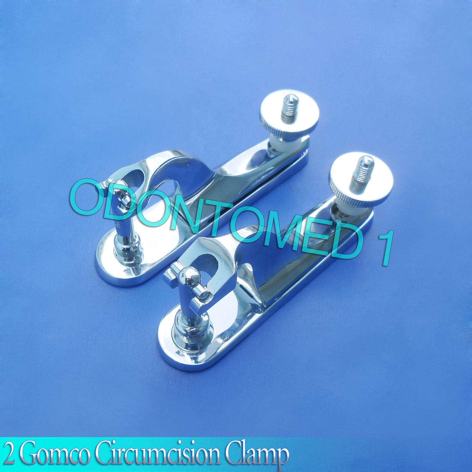 2 PCS Gomco Circumcision Clamp 1.5cm & 1.9cm Surgical Instruments