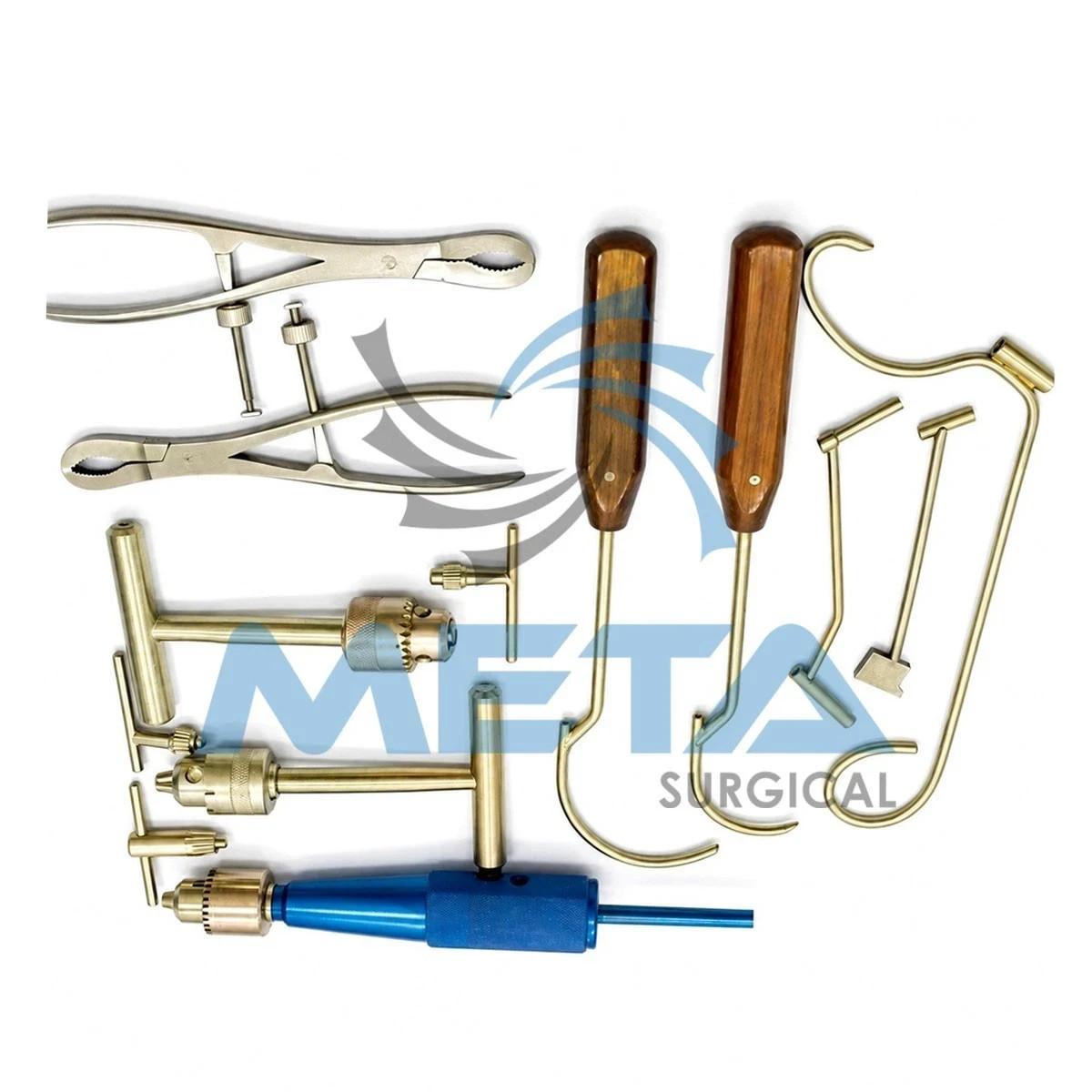 Basic Orthopedic Surgery Instrments Set of 10 pcs