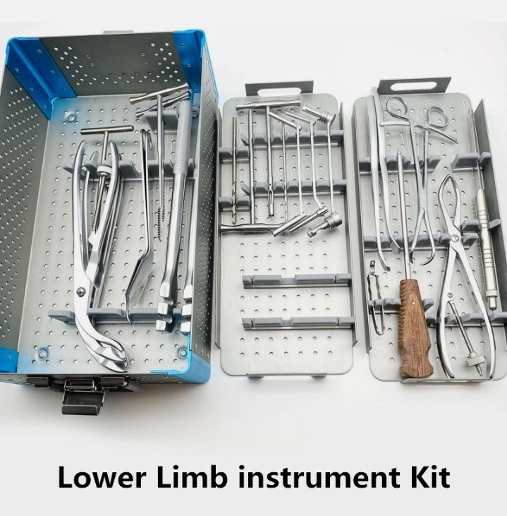 Orthopedic Lower Limb Instrument Femoral Tibia Bone Nail Large Fragment Set
