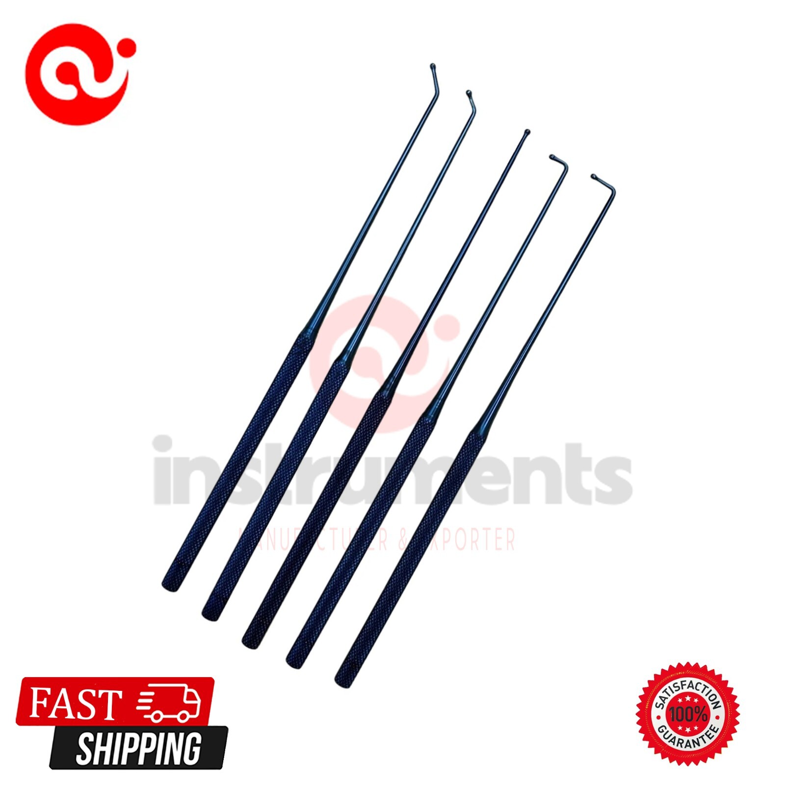 Neurosurgical Expanded RHOTON MICRO Ball Dissector Surgical Instruments By Ai