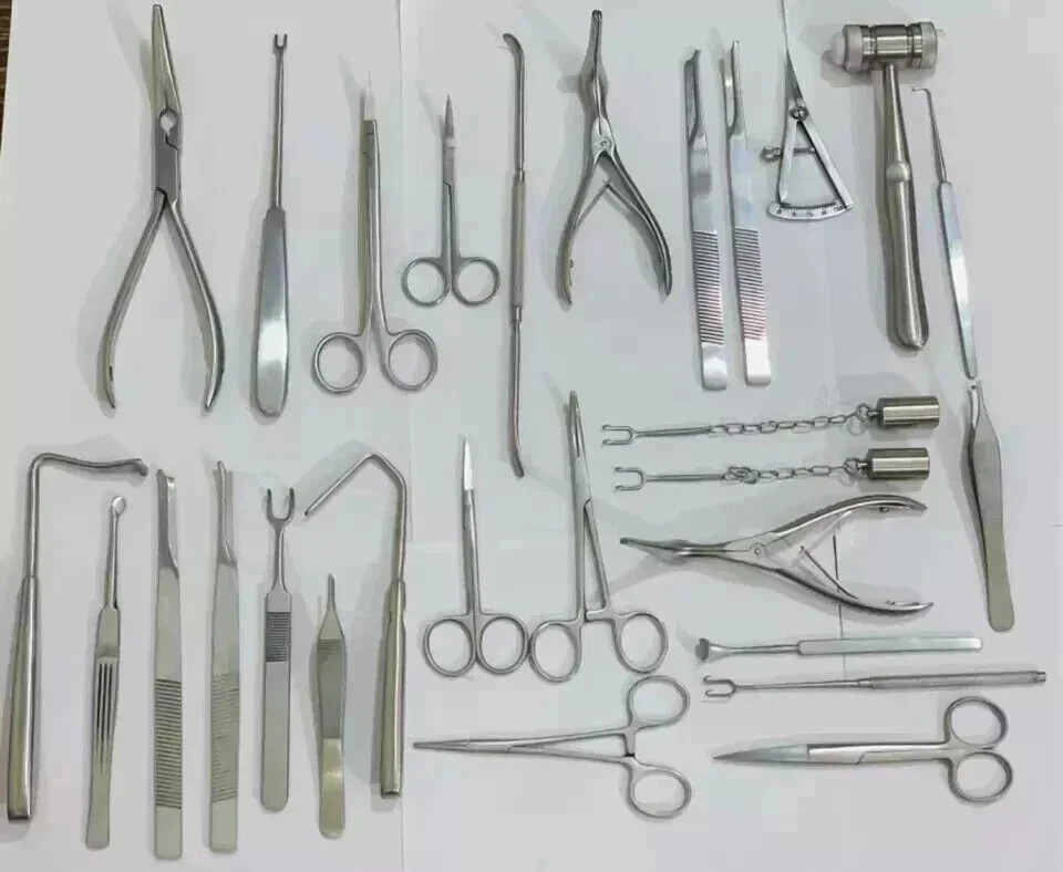 Rhinoplasty instruments set of 25 pcs/nose surgery instruments