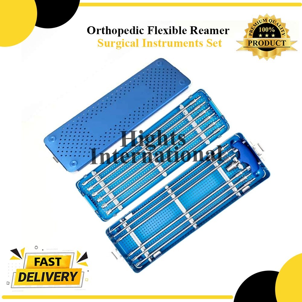 Orthopedic Flexible Reamer Surgical Instruments Set