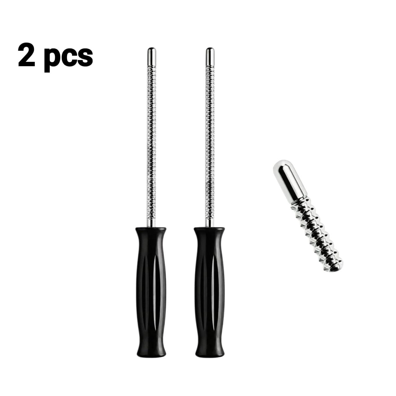 2x Unger Canal Finder Rasp 11 inch Straight Phenolic Handle Surgical instrument