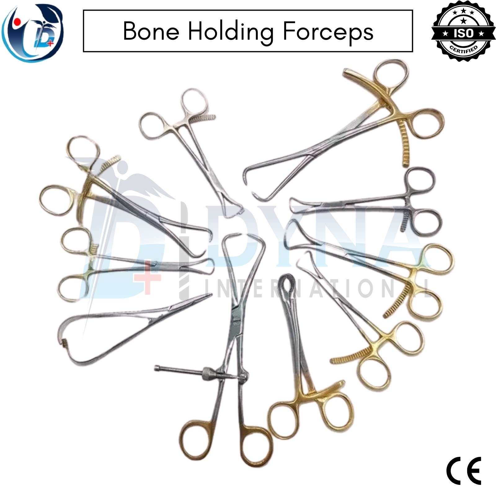 Bone Reduction clamps Bone Holding Forceps 10Pcs Orthopedic Surgical Instrument