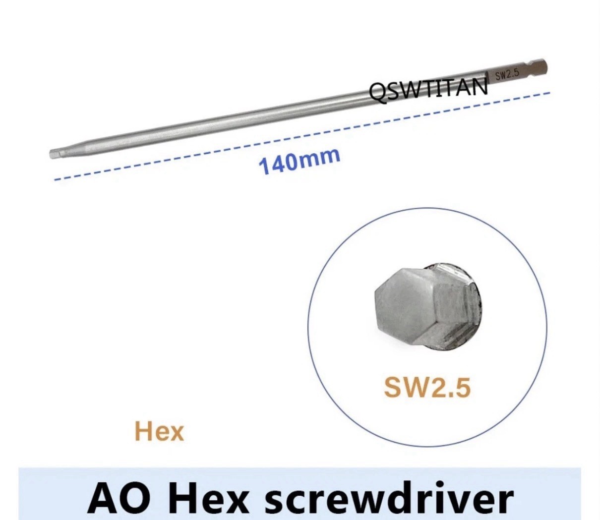 1.5/2.0/2.4/2.7/3.5mm CORTICAL HEX 25xScrew Self-Tap Stainless Steel Veterinary