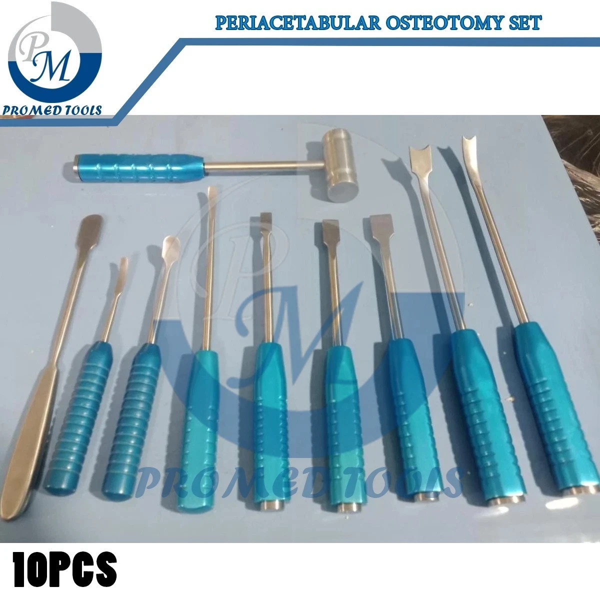 Periacetabular Osteotomy Instruments Set 10 Pcs | Orthopedic Surgical Tools