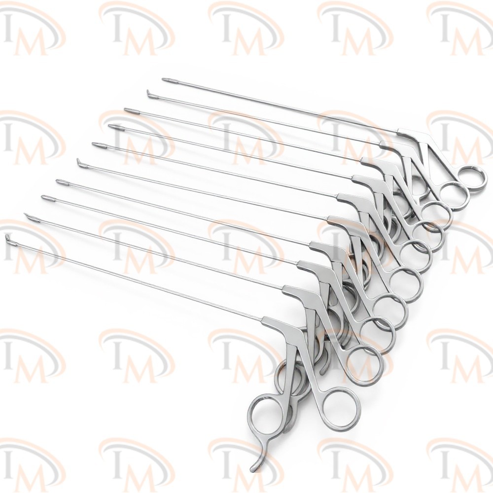 Micro Laryngeal Surgery Forceps Set of 10 PCs ENT Instruments