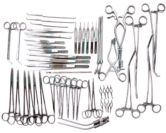 Vascular Surgery 52 Pcs Set Surgical Medical Surgical