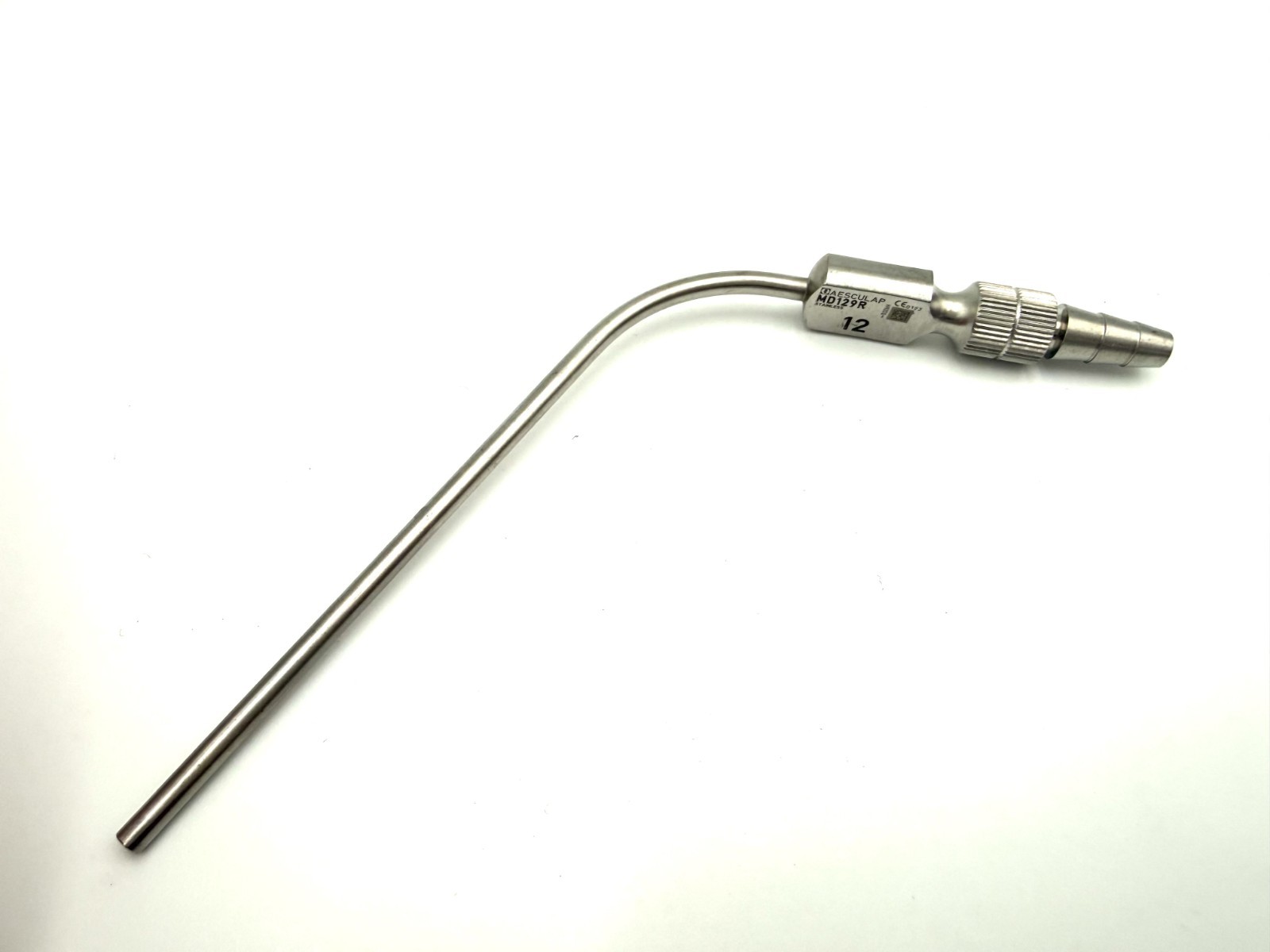 Aesculap MD129R 12 Fr. Frazier Suction Tube 4 1/4″ Working Length