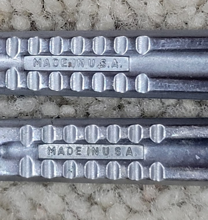 Lot of 2 – Vintage Bard-Parker Scalpel Handle – Aluminium, No. 4, Made in USA