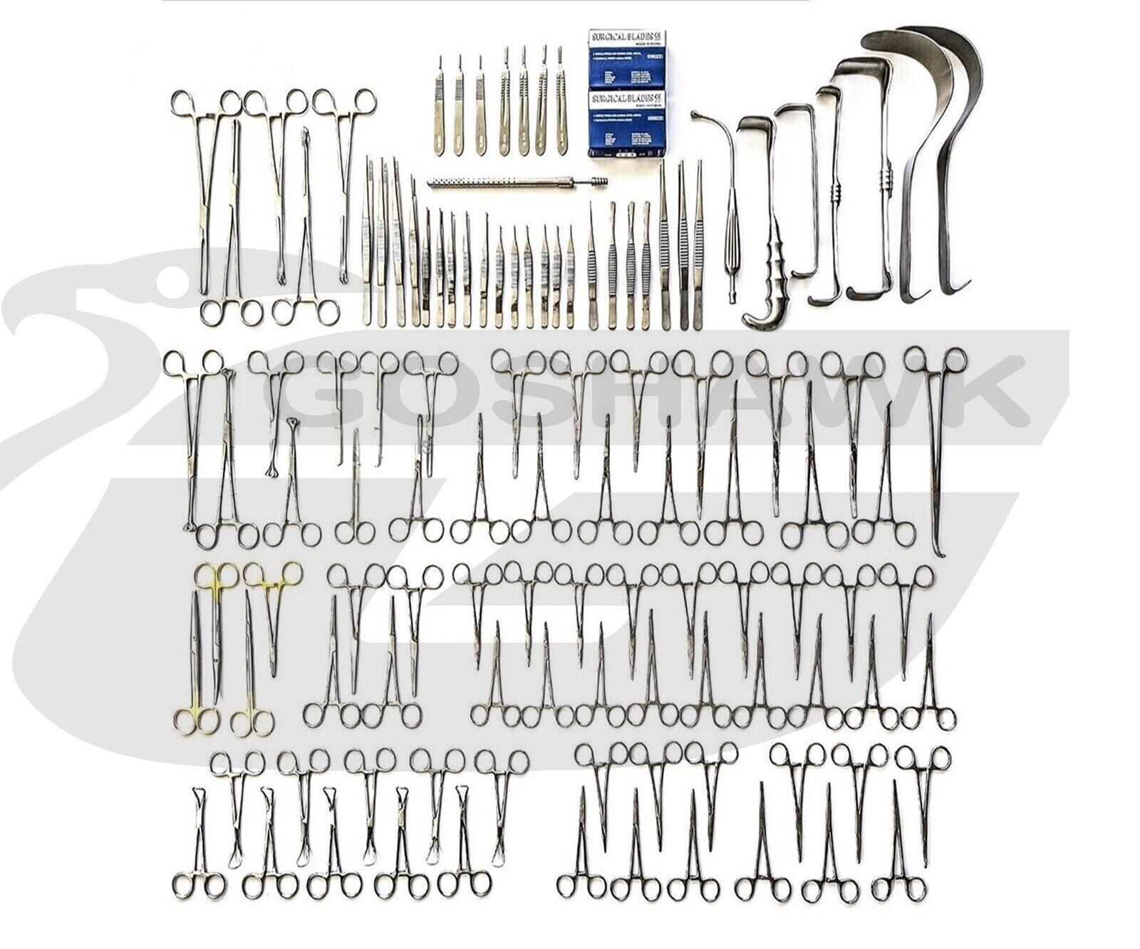108 Instruments Basic Laparotomy Set Surgical Medical High Quality Products