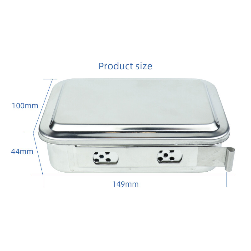 Instruments Sterilization Box 6″ x 4″ Surgical Dental Sterilizing German Grade