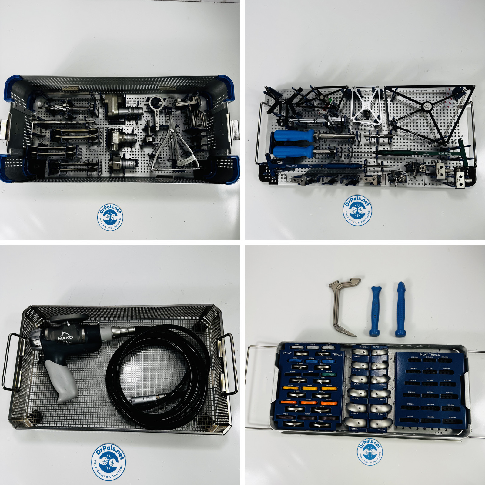 Stryker Mako PKA Instrument Set 2 – Partial (Uni) Knee Arthroplasty – OEM