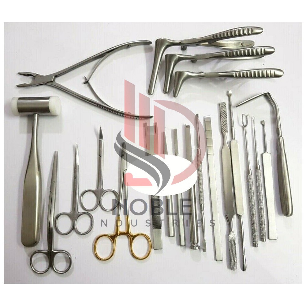 Rhinoplasty Set of 21 Pcs Surgical Instruments Set