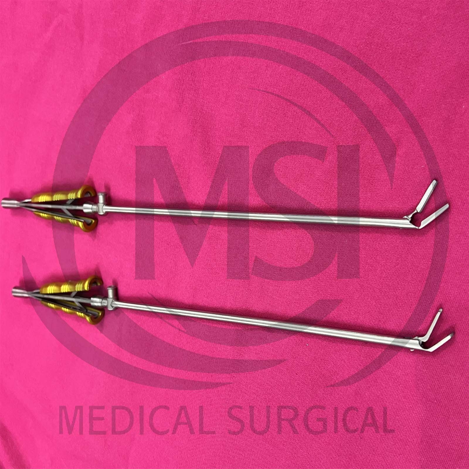 Minimally Invasive Cardiac Surgery Set of 2 Pcs Atraumatic Instrument