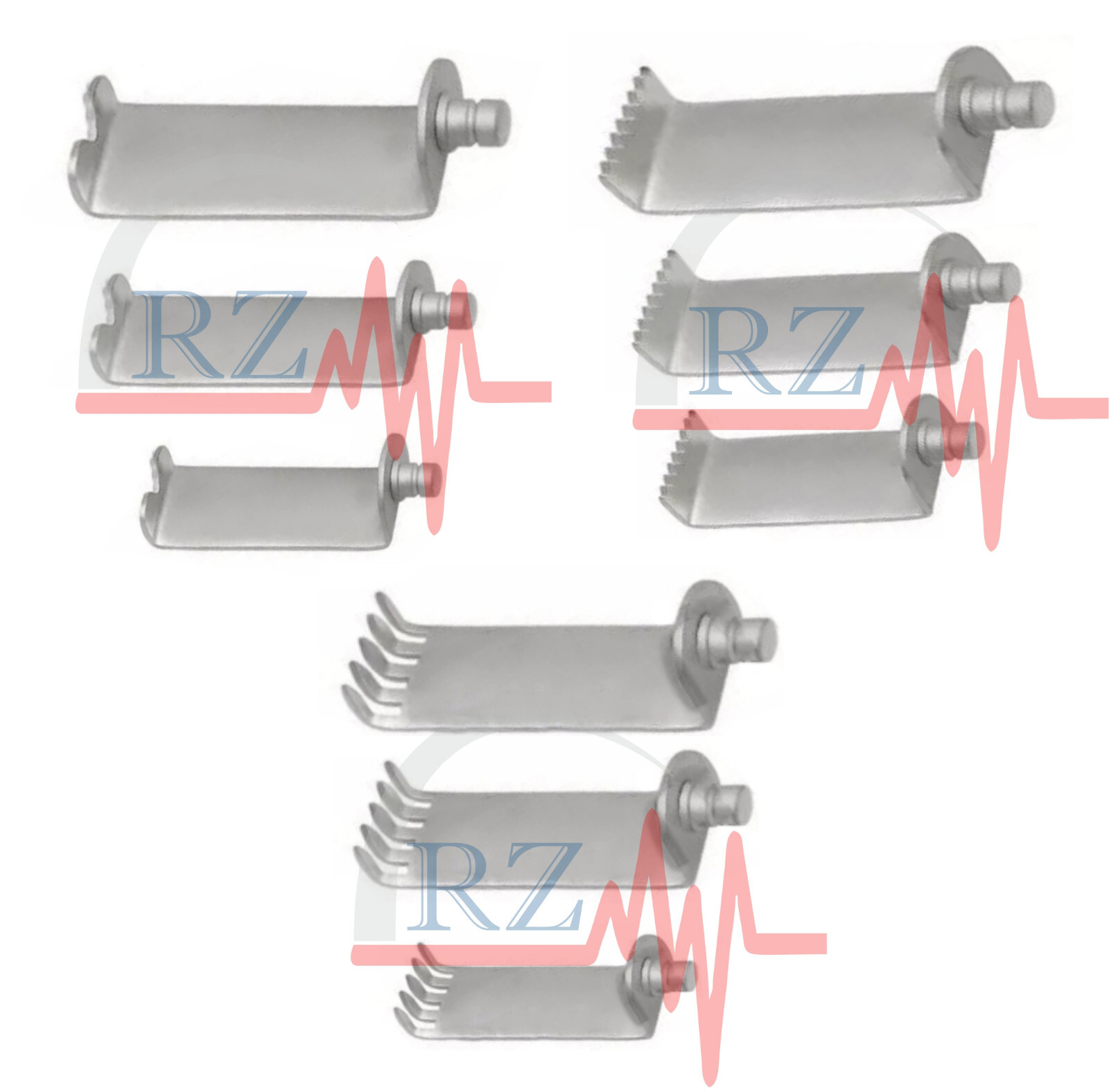 CASPAR CERVICAL CLOWARD DISTRACTOR & CASPER RETRACTOR ADJUSTABLE WITH 9 BLADES
