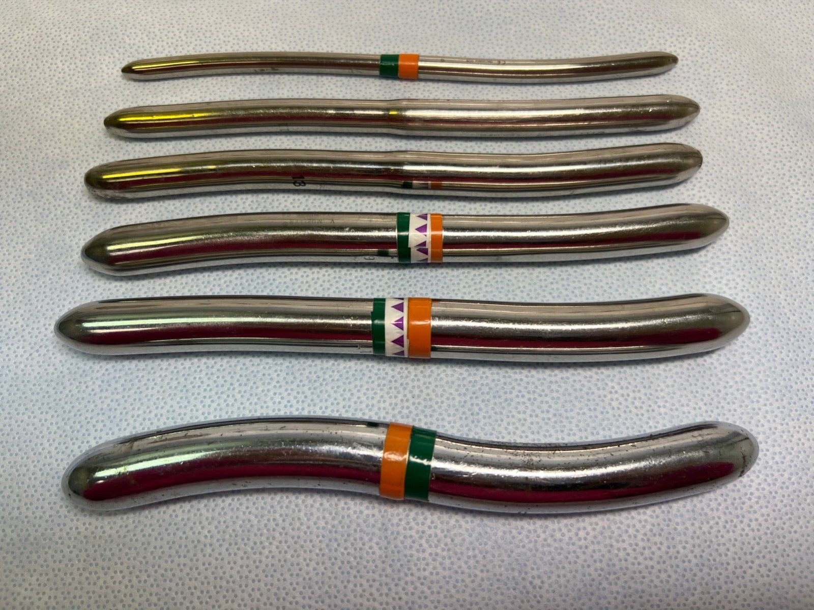 Lot of 6 Jarit / Codman / V. Mueller HEGAR Uterine Dilators