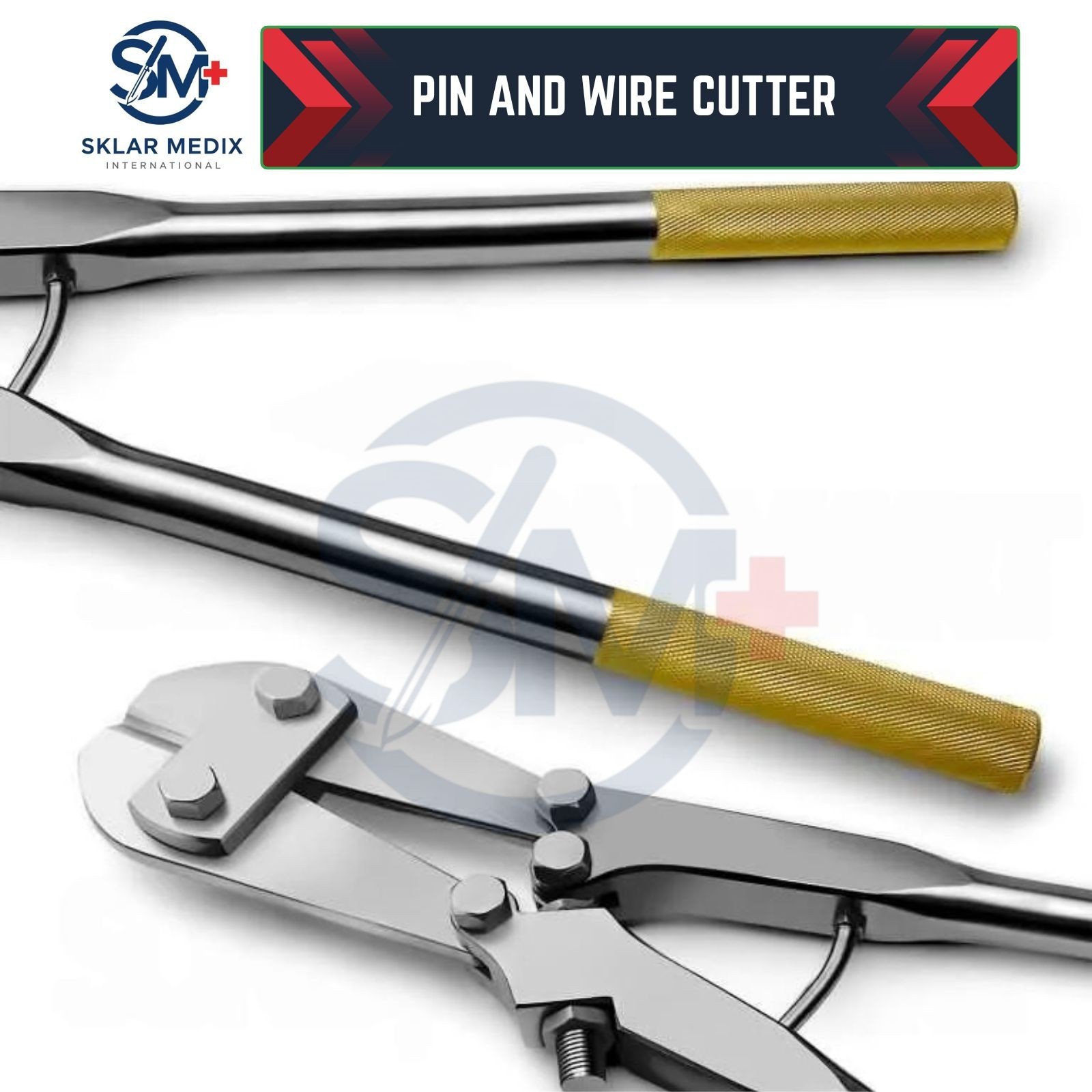 TC Wire Pin Rod Cutter 22″ Orthopedic Surgical Instrument A+ Premium Quality CE