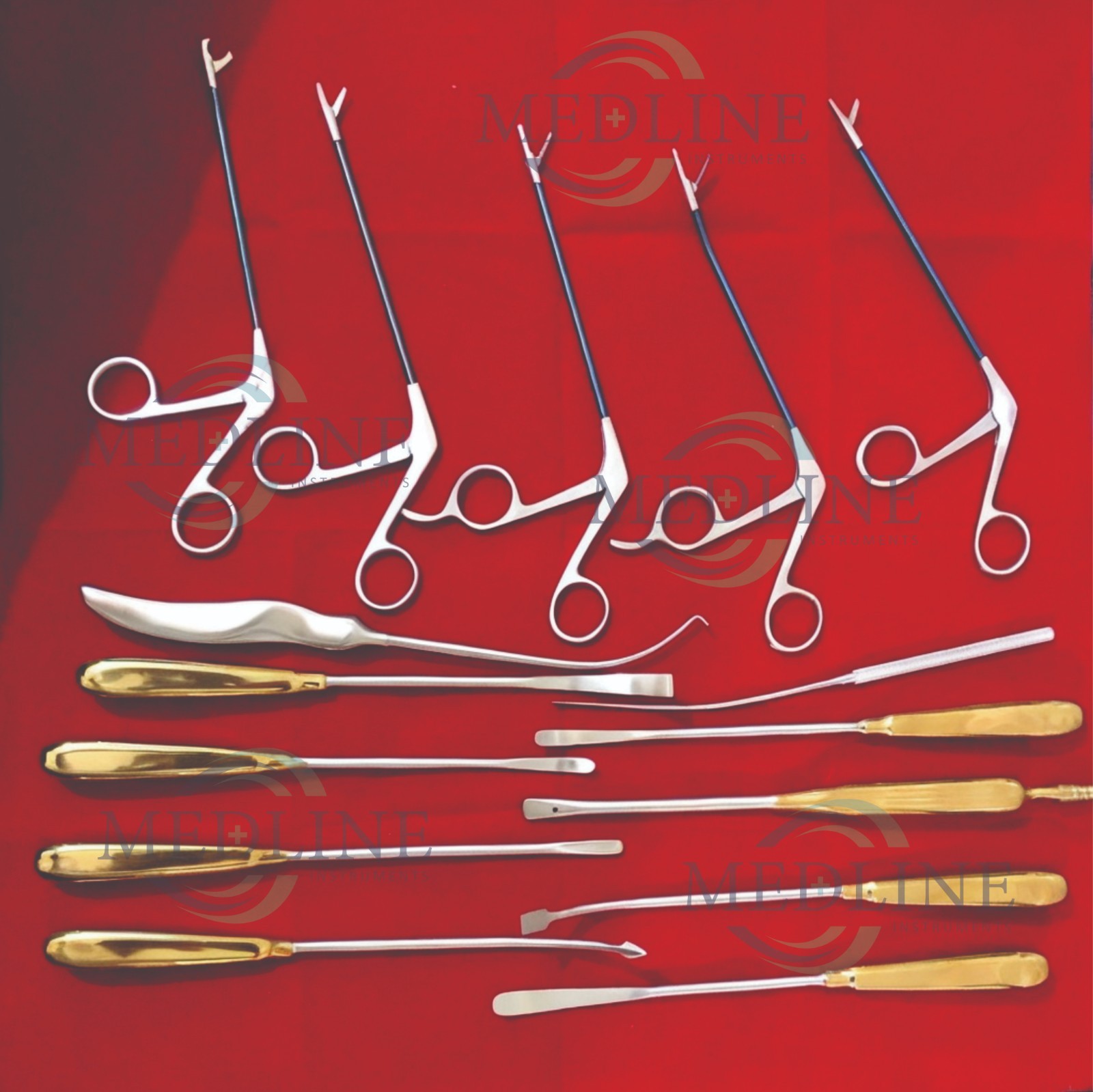Daniel Endoscopic Forehead Lift Surgery Set | Cosmetic Surgical Instruments Kit