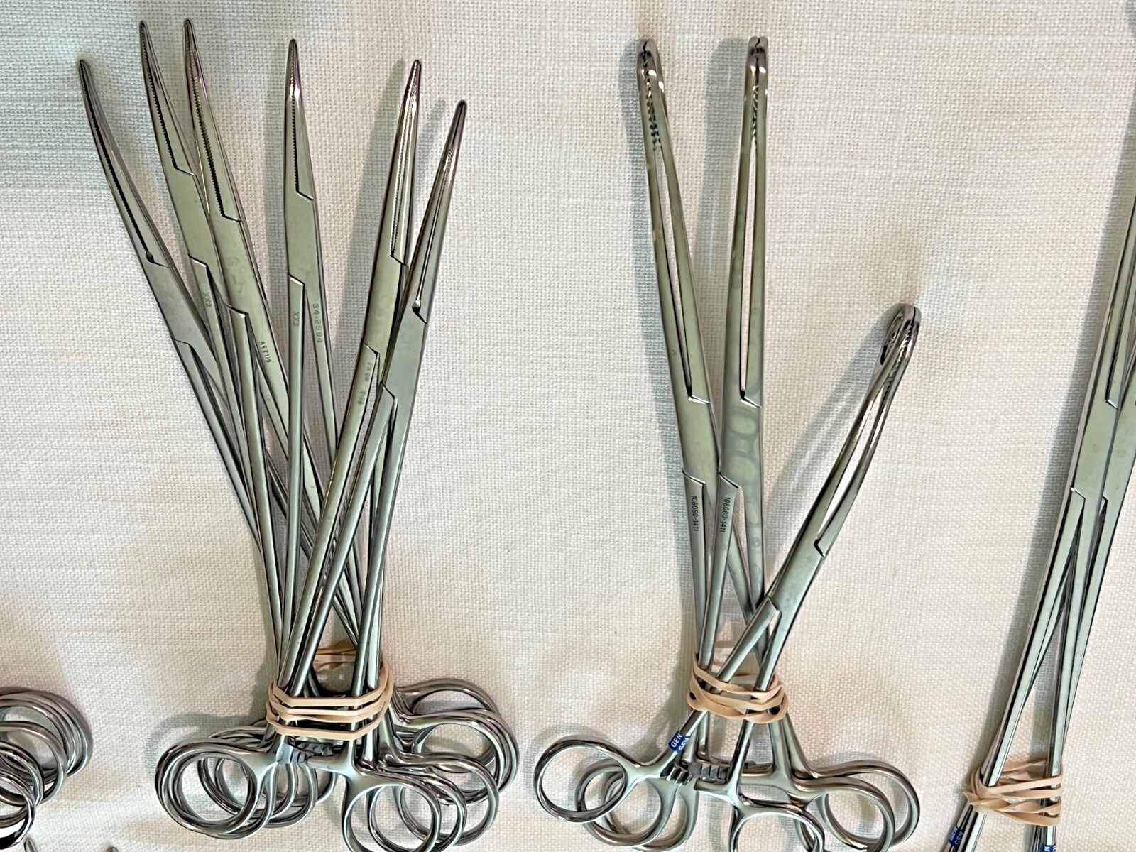 Assorted Lot of 119 Various Brand & Size Of OR Medical Surgical Instruments, S.S